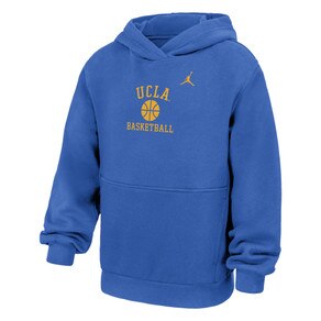 UCLA Bruins Youth Club Fleece Hoodie With Basketball